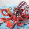 Plastic Figure Toy Wild Squid Model Figurine Funny Ocean Animal Statue Educational Kids Toy