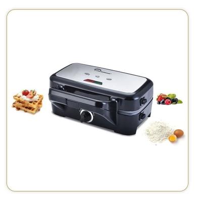 Вафельница LITTLE BALANCE - Speed'n Mixt - 2 Сменные пластины - Открытие на 180°C - 1200 Вт