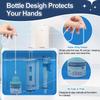 Toilet Bowl Cleaner, Automatic Long-Lasting Blue Toilet Cleaner Bottle, Septic Safe Toilet Bowl Tablets in Bottles, Fresh Bathro