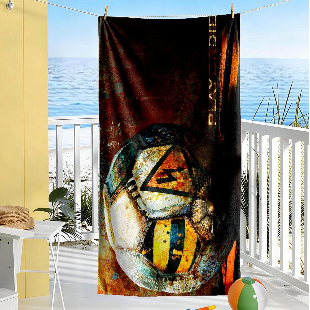 Marathon Together Beach Towel Super Soft Microfiber Quickdry Fabric Comfortable Lightweight