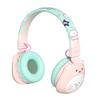 Детские Bluetooth-наушники с оголовьем - Милые, Беспроводные, Длительное время работы от аккумулятора, Для игр и киберспорта