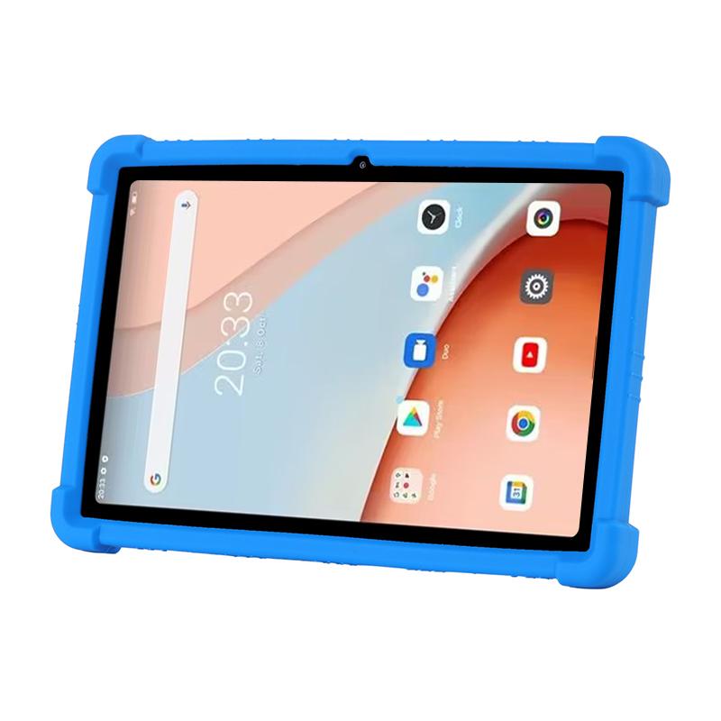 Силиконовый чехол для планшета Blackview Tab7 WiFi со встроенной подставкой и текстурированным захватом