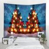 Санта-Клаус украшения гобелен домашний декор гобелен мандала бохо хиппи настенный гобелен Рождественская вечеринка фон гобелен