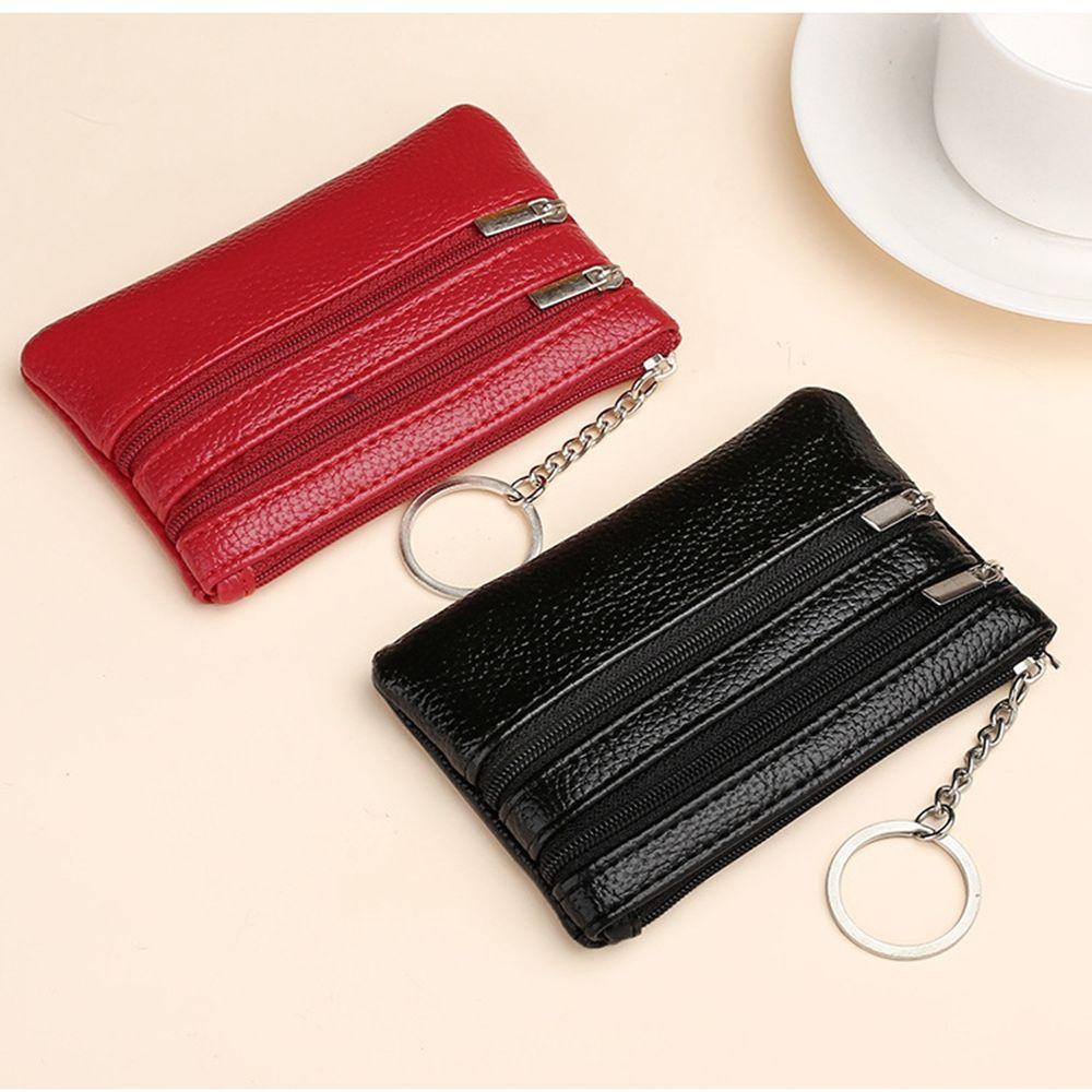 For Girls Multilayer PU Leather Women Coin Purse Card Holder Small Purse Wallets Korean Money Bag