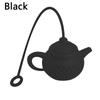 New Silicone Tea Brewer Teapot Shaped Water Filter Silicone Tea Separator Creative Tea Filter Silicone Tea Leaker