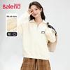 Baleno Women's Half-Zip Lapel Sweatshirt