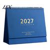 Hardcover Table Calendar Desk 2026-2027, Oct 2026-Dec 2027 14-Month Calendar, Large Academic Planner for Students Desktop Planning, Organizing