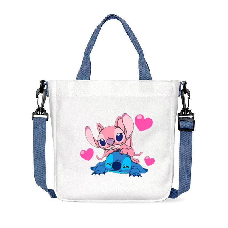 Anime Peripheral Cartoon Printed Student Shoulder Bag Women'S Oblique Span Handbag