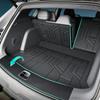 For Leapmotor B05 Lafa 5 Car Floor Mat Cargo Trunk Pad TPE Rear Seat Backrest Anti-Scratch Protector Mat All Weather Trunk Pad