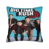 Big Time Rush rock band Pillowcases Merch Printing Cushion Cover  Throw Pillow Cover Bedroom Decor Square Multi Size