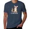 Corgi for book lovers, book nerds, readers, or english teachers - corgeek T-Shirt anime stuff mens designer clothes