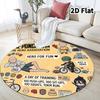 Onepunch Man Round Area Rug Carpet Rug For Living Room Bedroom Sofa Playroom Decor Nonslip Floor Mat
