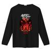 Angel Dust 1999 Футболка с принтом Bleed Черный Хлопок Мужские Размеры от S до 2345XL BE582 винтажный Постиранный Топ Для Повседневной Носки Удобный