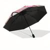 Hello Kitty,Rainbow Automatic Umbrella-Foldable, Durable 8-Bone Design, Compact and Stylish, Great for Camping, Halloween, Christmas, Mother