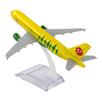 16 см Российские авиалинии Сибирь S7 Модель самолета Аэрофлот Airbus 320 Литая модель самолета Металл Масштаб 1/400