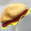 Взрослая шляпа гамбургера, милая, забавная, реалистичная, уютная, эластичная, аксессуары для костюма, мягкая, для мужчин и женщин, для фаст-фуда, гамбургер, кепка для подарка