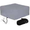 Grey RV Air Conditioner Cover Compatible With Coleman Mach I, II, III, TSR Models, Camper Trailer RV AC Cover For Roof, 42.5"*29"*14"(Style 3)