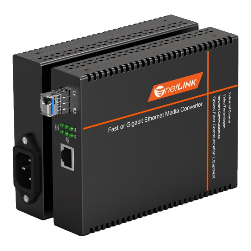 Gigabit Одномодовые Одноволоконные Оптические Конвертеры и Аксессуары netLINK