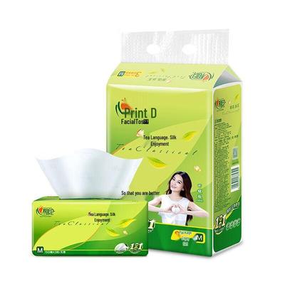 Мягкие салфетки для лица Xin Xiang Yin, 3-слойные, в мягкой упаковке
