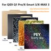 Для QIDI Q1 Pro/X-Smart 3/X-MAX 3 PEI Печатная Пластина 185/250/280/330мм Двусторонняя PEY PEO Хамелеон Лист Магнитная Платформа