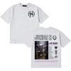 Rapper Junior H Album Cover Mi Corazon Ya No Siente High Quality Tshirt Unisex Women Summer Short Sleeve Double Sided Oversized Tee