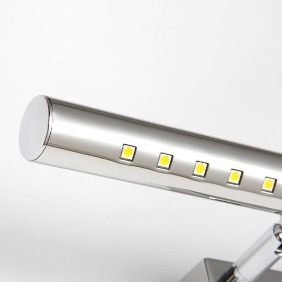 Зеркальный светильник настенный регулируемый угол теплый/белый свет высокая яркость светодиодный светильник для ванной комнаты для спальни