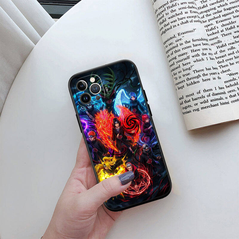 MH96 Чехол Naruto Akatsuki для Samsung A06 A35 A25 A24 A15 A05S A05 M55 M35 M15 A02 A12 A13 A10 A16 A20 A30 A22 A31 A32 A33 A42 A50