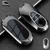 Чехол-брелок из цинкового сплава для Mercedes Benz Amg E C S Glc Класса E200 E400 E63 W213 S550 S560 C260 A200 Защитный корпус для ключа