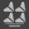 2/4pcs Car Door Corner Protective Anti-collision Guard Covers For BMW Performance X1 M3 M6 F01 F02 E34 E36 E60 F10 F20 X6