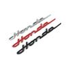Bookwarm 1 шт. Совместимая эмблема Honda Classic с покрытием курсивом 8,5 x 0,9 дюйма (215 x 23 мм) (черный)