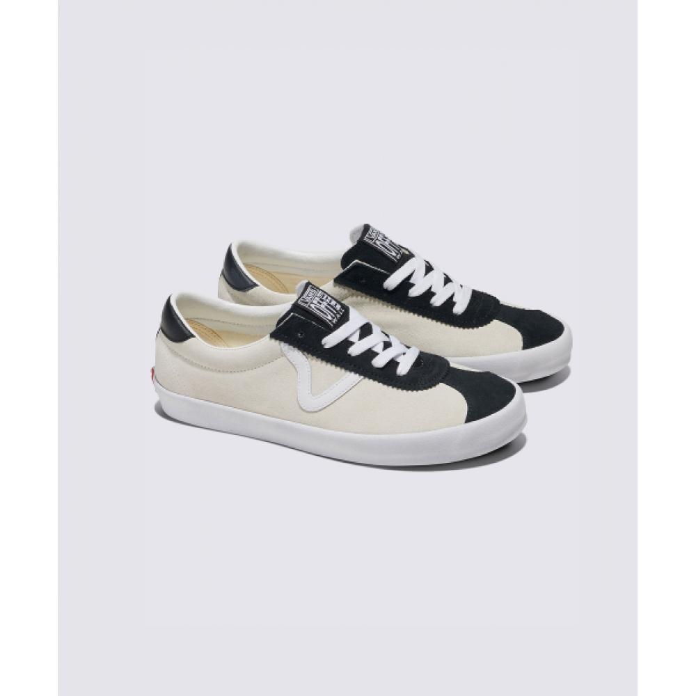 Vans Sports Low  Suede  Black White Vn000d09y281