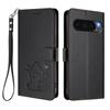 WEFOR Милый кошелек-чехол с тиснением кошки для Google Pixel 10 Pro XL 9 8 7 6 Pro 10A 9A 8A 7A 6A 5 XL 4A 5G, Чехол-книжка, Держатель для карт