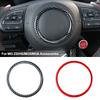 Car Steering Wheel Interior Emblem Decorative Circle Ring Styling Sticker For MG ZS/HS/MG5/MG6 Interior Accessories