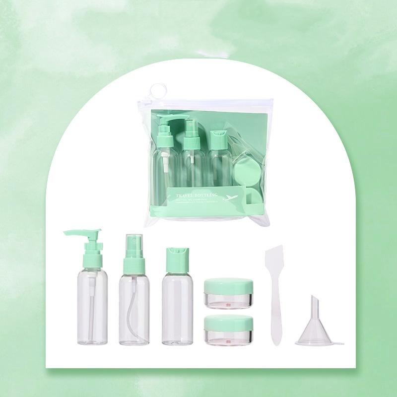 1 шт 50 мл косметический диспенсер флакон портативный пустой флакон коллекция дорожный набор 7 шт набор