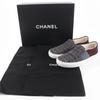 Отличные слипоны CHANEL COCO Mark из твида и замшевой кожи 36 16B G31713 Б/У