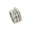 Weldless Bulkhead Fitting 1.5" 2" TC 304 Stainless Steel Sanitary Tri Clamp Homebrew Kettle Water Tank Aquarium Pipe Connector