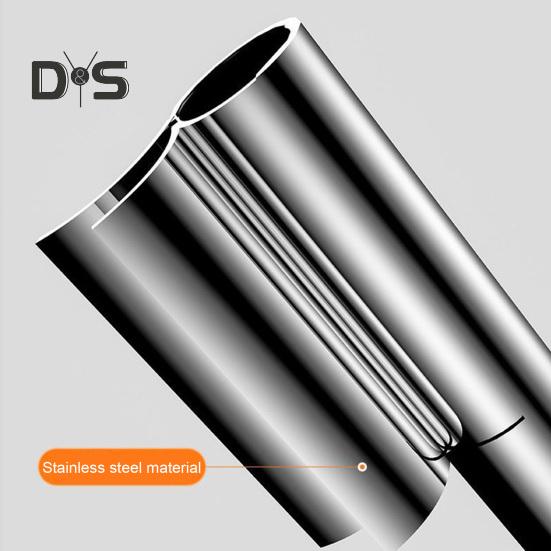 1 пара опорных ножек для мебели, регулируемые телескопические стойки из нержавеющей стали, простая установка, опорные ножки с противоскользящими накладками для кровати, дивана, комода, телевизора