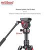 Miliboo MUFB-BK Carbon Fiber Tripod with Hydraulic Head