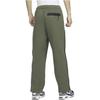 Nike Tech Fleece Solid Color Loose Fit Snap Button Knit Sport Pants Men Bottoms Medium-Olive-Green FB8015-222