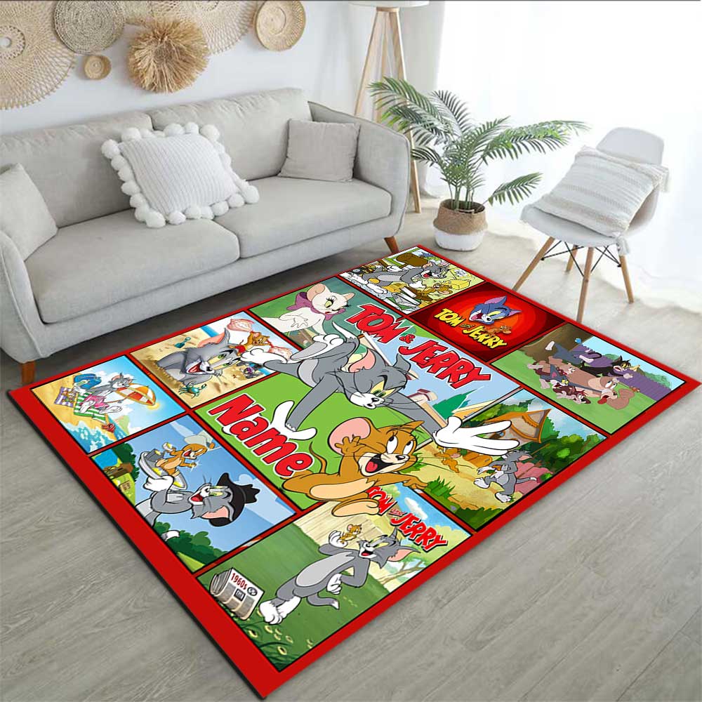 Warner (10) Customize your name rug, office chair cushion, home bedroom living room gift.