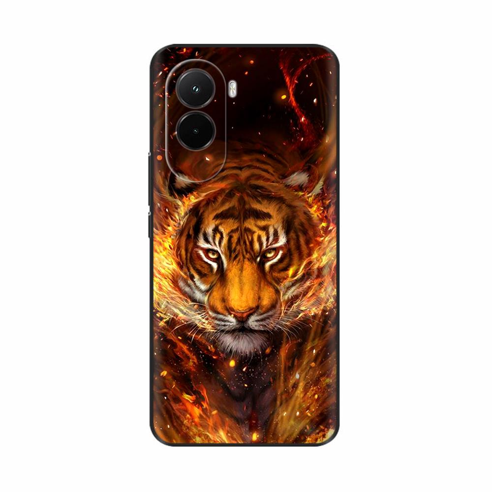 For Xiaomi Poco M7 4G Case Painting Floral Soft Silicone Protective Bumper Cover For Xiaomi Pcoc M7 Pocom7 4G Cases Capa Fundas