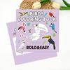 1Pc Mini Food Fruit Coloring Book Montessori Toy Educational Gouache Graffiti Book Creative Interesting Filling Color Book Gifts
