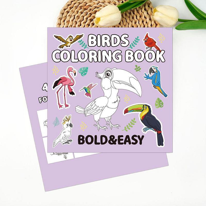 1Pc Mini Food Fruit Coloring Book Montessori Toy Educational Gouache Graffiti Book Creative Interesting Filling Color Book Gifts