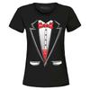 Classic Tuxedo Women's T-Shirt Costume Shirt