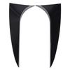 2PCS Rear Window Side Spoiler Left Right Glossy Black Rear Window Spoiler Side Wing Trim Cover for