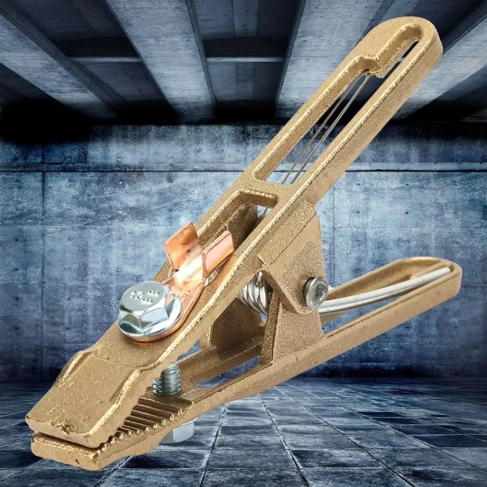 A Shape Earth Cable Clamp 260A Welding Plasma Machine Professional Screw Earth Clip Welding Work