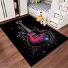 Electric Guitar Galaxy Design suitable as a non-slip mat for the living room or bedroom sofa