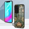 Чехол для телефона William Morris Thief Design для Samsung S26 S25 S24 FE S23 S22 S21 Plus S20 Ultra Note20Ultra Черное стеклянное покрытие