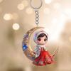 Модный брелок с мультяшной фигуркой Красивая фигурка девушки Украшение для рюкзака Шарм Аксессуар для косплея