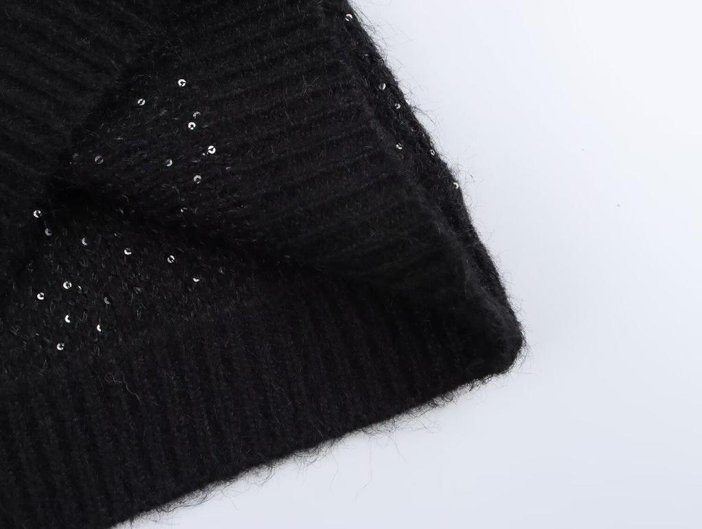 Spring 2025 Women's European-American Style Ruyi Collar Sleeveless Knit Vest